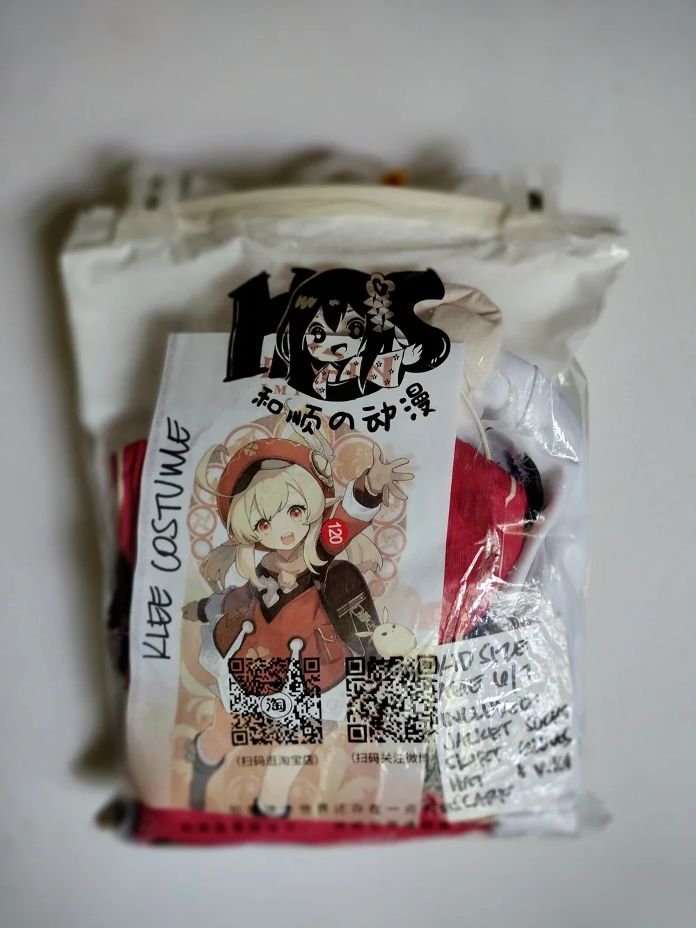 Genshin Impact Klee Halloween Cosplay Costume
